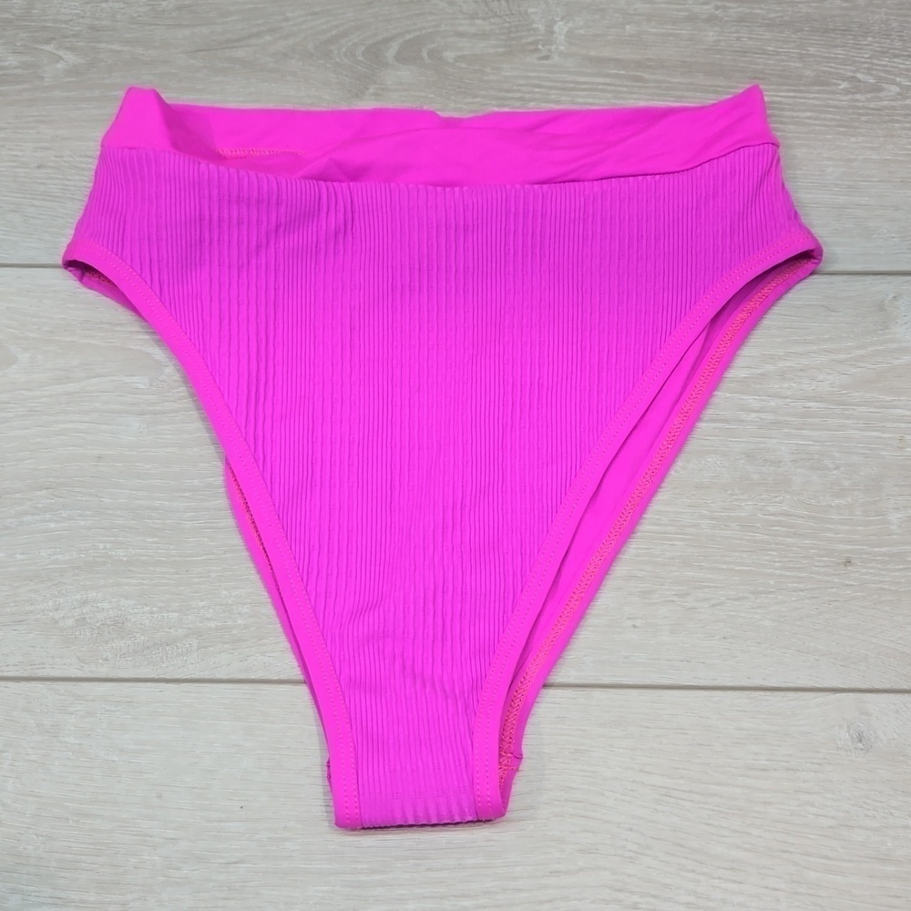 NWOT L Space Women Anthropologie Bitsy Cut Swim bottom sz L